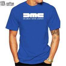 Camiseta con LOGO DE la compañía Motors DMC DE LOREAN, nuevas tendencias 2024 - compra barato