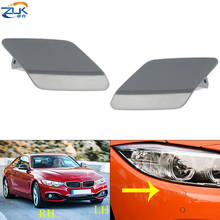 ZUK Front Head Light Lamp Washer Nozzle Cover Spray Case Cap For BMW 425 428 430 435 440 F32 F34 F36 2013 2014 2015 2016 2024 - buy cheap