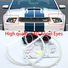 For Ford mustang 2010 2011 2012 Super Bright white color 3528 SMD led Angel Eyes kit daytime running light DRL 2024 - buy cheap