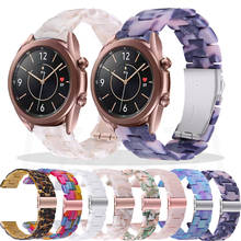 20mm Light Resin Bracelet for Samsung Galaxy Watch 3 41mm Band 42mm/Active 2 1/40 44mm/Gear S2 Classic Wrist Strap Belt ремешок 2024 - купить недорого