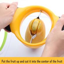 Нержавеющая сталь манго нож для удаления сердцевины и нарезания Slicer Питтер манго ядро мини жидкость для снятия арбуз инструмент для чистки фруктов, овощей инструмент Кухня посуда 2024 - купить недорого