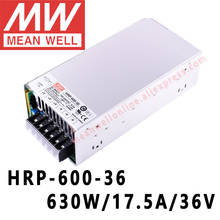 Mean Well HRP-600-36 meanwell 36 V/17.5A/630 W CC de salida única con interruptor de función PFC fuente de alimentación en línea de la tienda 2024 - compra barato
