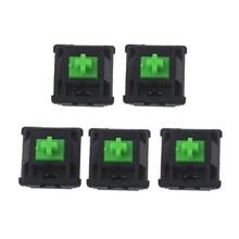 5Pcs Greetech Green Switches Axis for Razer Gaming Mechanical Keyboard for Cherry MX 3pin Switch 2024 - buy cheap