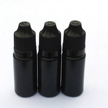 20 Sets Empty 10ml Black PE Plastic Needle Bottle With Childproof Cap And Long Tip E Liquid Dropper Soft Vail 2024 - buy cheap