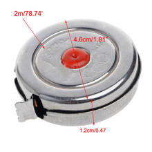 AIMOMETER 2m Mini Office Stainless Steel Woodworking Retractable Tape Measure Metric 2024 - buy cheap
