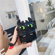 For QCY T8 Case True Wireless Earphone  Case cute silicon Case cartoon case cover Cute cartoon dinosaur pattern 2024 - buy cheap