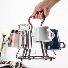 Soporte portátil para tazas de vidrio, alta calidad, estante para secado de café o té, soporte para tazas, suministros de cocina, organizador del hogar 2024 - compra barato