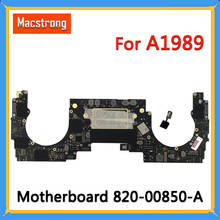 820-00850-A A1989 Motherboard 2.3GHz 8GB 256GB for MacBook Pro Retina 13" A1989 Logic Board With Power Button 2018 2024 - buy cheap