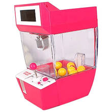 Игровой автомат для кукол, мини-слот, торговый автомат для конфет, игровой автомат, Забавный игровой автомат для аркадных игр, Забавные музыкальные игрушки, гаджеты для детей 2024 - купить недорого