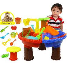 Kids Outdoor Summer Beach Sand Digging Tool Water Playing Plastic Table Toy Kit Seaside Tools Gifts Colorful Scene Accessories 2024 - buy cheap