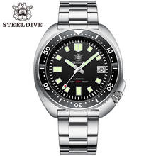 SD1970 Classic Vintage Watches Steeldive Brand Men NH35 Dive Watch Stainless Steel Case Ceramic Bezel Super Luminous Wristwatch 2024 - buy cheap