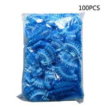 100Pcs Thickened Disposable Plastic Waterproof Ear Protector Cover Cap Salon Hairdressing Dye Shield Earmuffs Shower Tool F42F 2024 - buy cheap