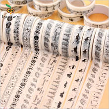 1 Pieces Korean Office Decorative Adhesive Tape Scrapbooking Tools Stickers Masking Kawaii  Mask DIY Cartoon Stationery 2024 - buy cheap