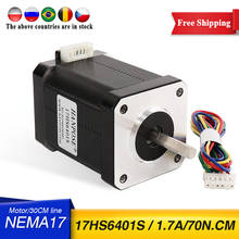 1PCS 17HS6401S  motor 70.N.CM Stepper Motor 42 motor Nema 17 motor for 3D printer CNC 1.7A 2024 - buy cheap