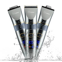 HATTEKER Professional Hair Clipper Waterproof Hair Trimmer 3 in 1 Men grooming kit Ceramic Blade Male Haircut Machine Shaver 2024 - buy cheap