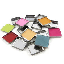 100pcs Metal Empty Round Square Eyeshadow Blush Makeup Pans Tin Powder Pot For Magnetic Palette Box Responsive to Magnets 2024 - buy cheap