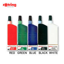 Чернила Rotring для рисования изографа rotring, черные/синие/красные/зеленые/белые 23 мл, 1 шт. 2024 - купить недорого