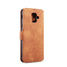 Чехол для телефона Samsung Galaxy Note10 9 8 Plus J6 J4 2018 A9 A8 A7 A6 2018 флип бумажник держатель для карт защитный кожаный чехол 2024 - купить недорого