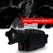 Monóculo digital com visão noturna, infravermelho, monocular, de alcance, 300m, para caça, câmera de visão noturna 2024 - compre barato
