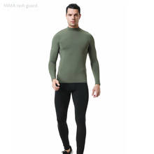 Winter Men's Tight Thermal Underwear Set Compression Fitness MMA Rashgard Male Gym Joggers Quick Dry Bodybuilding T-shirt Pants 2024 - buy cheap