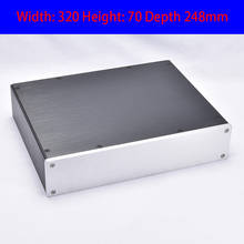 KYYSLB 320*70*248mm all aluminum power amplifier chassis 3207 short version shell DIY preamp DAC blank amplifier case 2024 - buy cheap