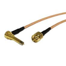 НОВЫЙ RP- SMA штекер в MS156, прямоугольный разъем RG316 коаксиальный кабель для huawei e171 e1550 ZTE MF180 30/50/100 см 2024 - купить недорого