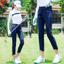 2019 Spring summer golf sportswear apparel women's golf pants Capris pants lightweight breathable comfort slim Tennis pants 2024 - buy cheap