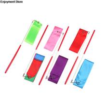 1pc 2M Art Gymnastic Ballet Streamer Twirling Rod Stick For Gym Training Professional Colorful Gym Ribbons Dance Ribbon Rhythmic 2024 - buy cheap