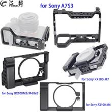 Крепление для камеры Sony Alpha A7S3, быстросъемная L-образная пластина, ручной кронштейн для стабилизатора RX100, RX100, M3, M4, M5, M6, M7 2024 - купить недорого
