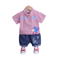 New Summer Baby Boys Clothes Cute Children Cartoon Casual T-Shirt Shorts 2Pcs/Set Toddler Costume Girls Clothing Kids Tracksuits 2024 - buy cheap