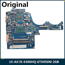 LSC 856674-601 856674-001 For HP Pavilion 15-AX Laptop Motherboard I5-6300U CPU GTX950m 2GB DAG35AMB8E0 2024 - buy cheap