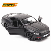 RMZ High Simulation Ford Mustang 1:36 Diecast Model Toy Car Metal Alloy Pull Back Toys Vehicles For Kids Gifts For Children 2024 - buy cheap
