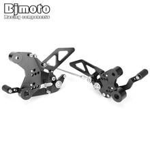 BJMOTO Motorcycle CNC Racing Adjustable Rearset Foot Pegs Rear Set For D UKE 790 2018 2019 2020 2021 2022  Footrest DUKE790 2024 - buy cheap