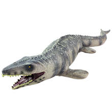 45 Cm Dinosaur Toys Mosasaur Children Toy Simulation Plastic Soft Dinosaur Animal Model 2024 - buy cheap