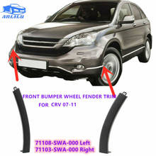 Suitable for 2007-2011 Hon-da CRV 2 pieces of high-quality front bumper guard 71108-SWA-000 71103-SWA-000 2024 - buy cheap