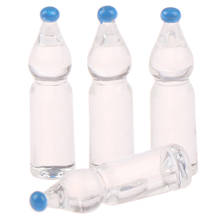 4 unids/set imitación de plástico botella de agua Mineral bebé juguetes americano Mini muñecas de juguete accesorios para casa de muñecas en miniatura 2024 - compra barato