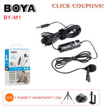 Конденсаторный петличный микрофон BOYA BY-M1 6m 2024 - купить недорого