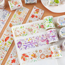 20pcs/1lot Decorative Adhesive Tapes Pastoral friendship Scrapbooking DIY Paper Japanese Stickers 3m 2024 - buy cheap