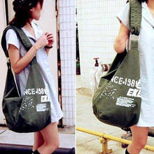Новая женская Брезентовая Большая вместительная сумка, женская сумка на плечо, большая Повседневная сумка, качественные дизайнерские сумки, сетчатая сумка-мессенджер, ручная сумка 2024 - купить недорого