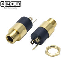 5PCS 3.5MM cylindrical socket PJ-392 Stereo Female Socket Jack with Screw 3.5 Audio Video Headphone Connector PJ392 GOLD PLATED 2024 - buy cheap