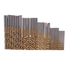 50Pcs 1/1.5/2.0/2.5/3mm Titanium Coated HSS Drill Bit Set 2024 - buy cheap