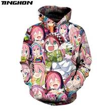 Smile Anime Hoodie Winter Hipster Pullover Unisex Men's Streetwear Pink Sweatshirt Funny Coat Sportwear Plus Size XS 6XL 7XL 2024 - buy cheap