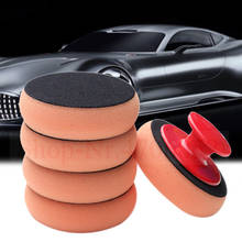 6Pcs/Set Car Wax Wash Polish Pad Sponge Cleaning Foam Kit Terry Cloth Microfiber Applicator Pads W/ Gripper Handle Car-Styling 2024 - buy cheap