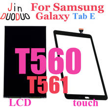 Tela lcd para tablet, display com sensor de toque, ideal para samsung galaxy tab e t560 2024 - compre barato