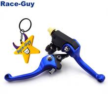 Blue CNC Alloy Brake Clutch Lever For Chinese 50cc 70cc 110cc 125cc 140cc Pit Dirt Trail Bike Motorcycle CRF50 CRF70 Coolster 2024 - buy cheap