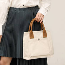 KVKY-Bolso de lona de marca para mujer, bolsa pequeña de tela, de mano, informal, a la moda, 2021 2024 - compra barato