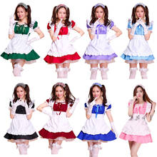 Anime Cosplay Lady Dress Cute Japan Maid Outfit Lolita Dress Party Costume Lady Dress Mini Skirt 2024 - buy cheap