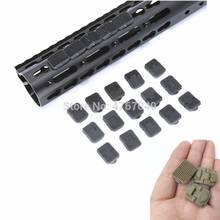 20 Pcs/Set Tan Keymod Rail Handguard Slot Covers Rubber Insert Protector Plug Covers for Freefloat KeyMod Rail 2024 - buy cheap