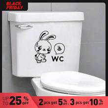 Diy WC Wall Stickers Vinyl Waterproof Home Decoration Accessories Pvc Wall Decals Wall Sticker Removable Self Adhesive Watercolo 2024 - buy cheap