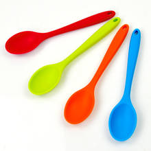 4Color High Grade Silicone Mixing Spoon Utensil Cake Putty Spatula Bakeware Home Tableware 2024 - buy cheap